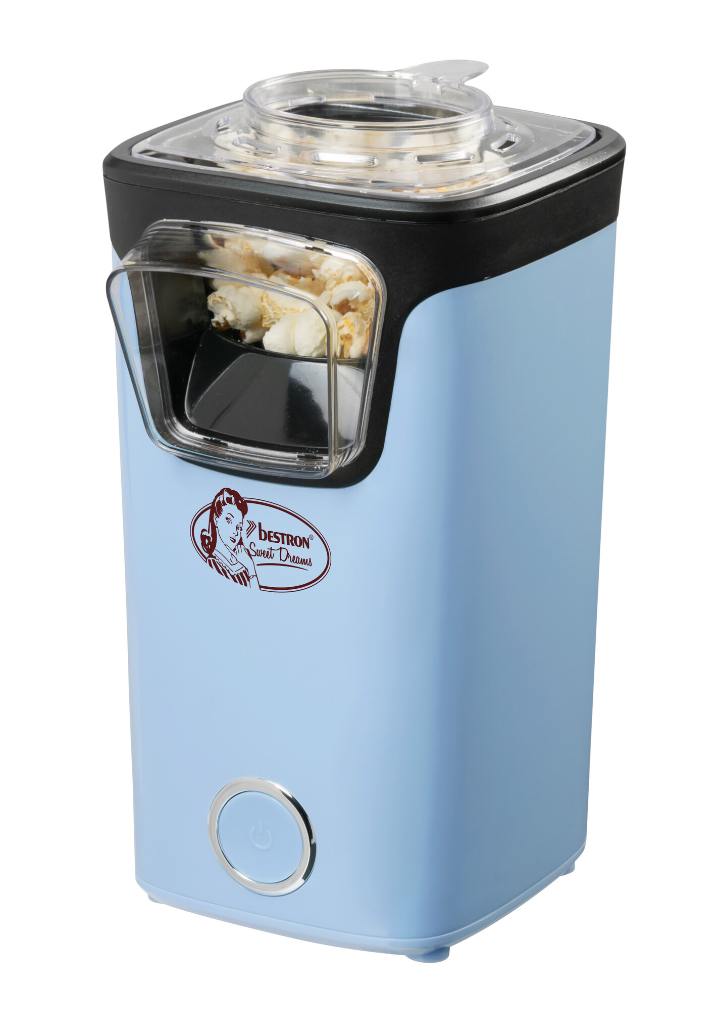 Bestron Bestron popcornmachine Blauw APC200B inclusief popcorn startpakket