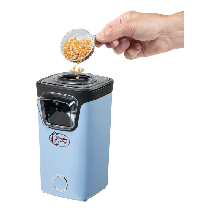 Bestron Bestron popcornmachine Blauw APC200B inclusief popcorn startpakket