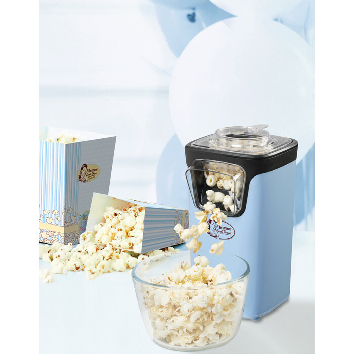 Bestron Bestron popcornmachine Blauw APC200B inclusief popcorn startpakket