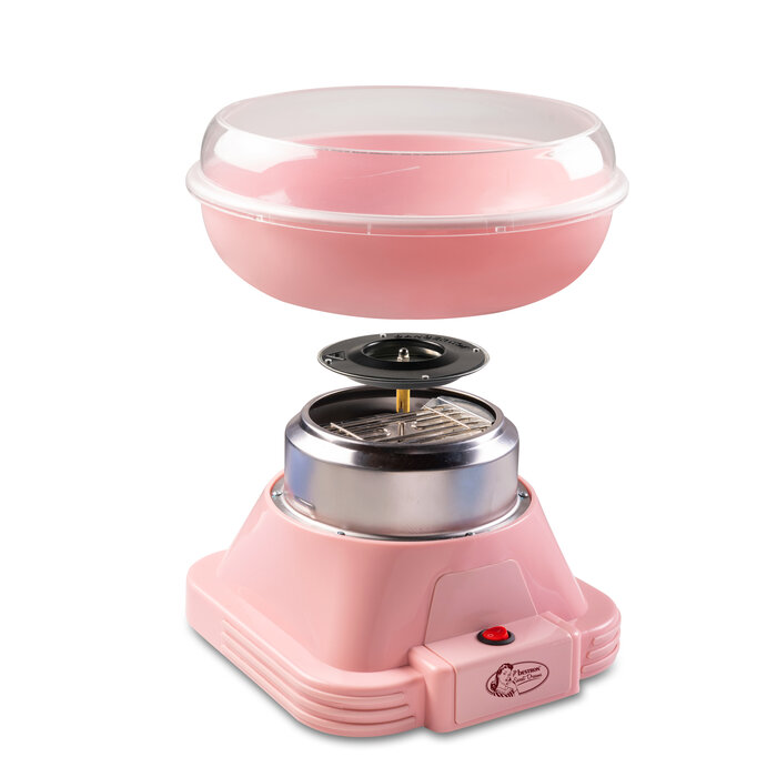 Bestron Bestron Suikerspinmachine Roze ACCM400P inclusief suiker en stokjes