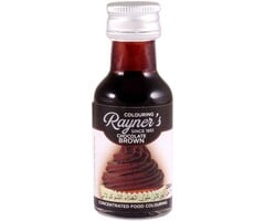 Kleurstof chocolade bruin 28 ml