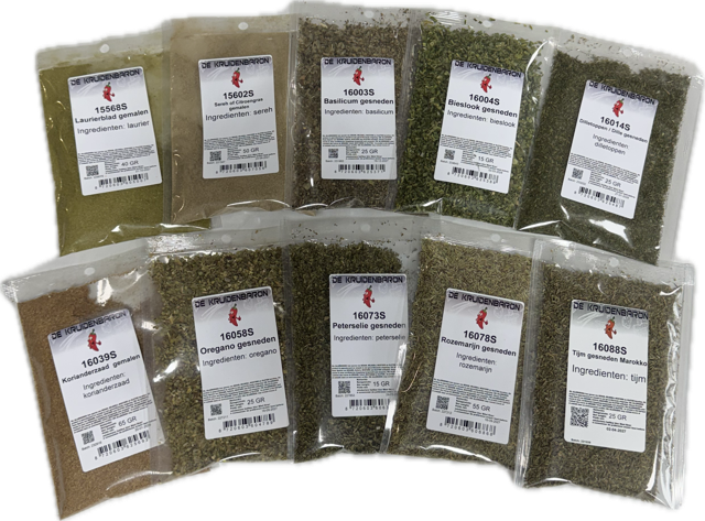 Kruidenpakket groene kruiden