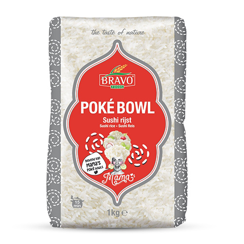 Sushi en Poké Bowl rijst 1000 gram