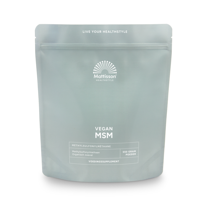 MSM poeder - Puur - 550 gram