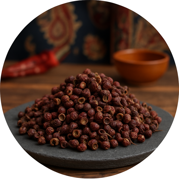 Szechuan of Sichuan peper heel