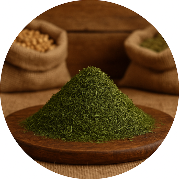 Dille gesneden / Dilletoppen