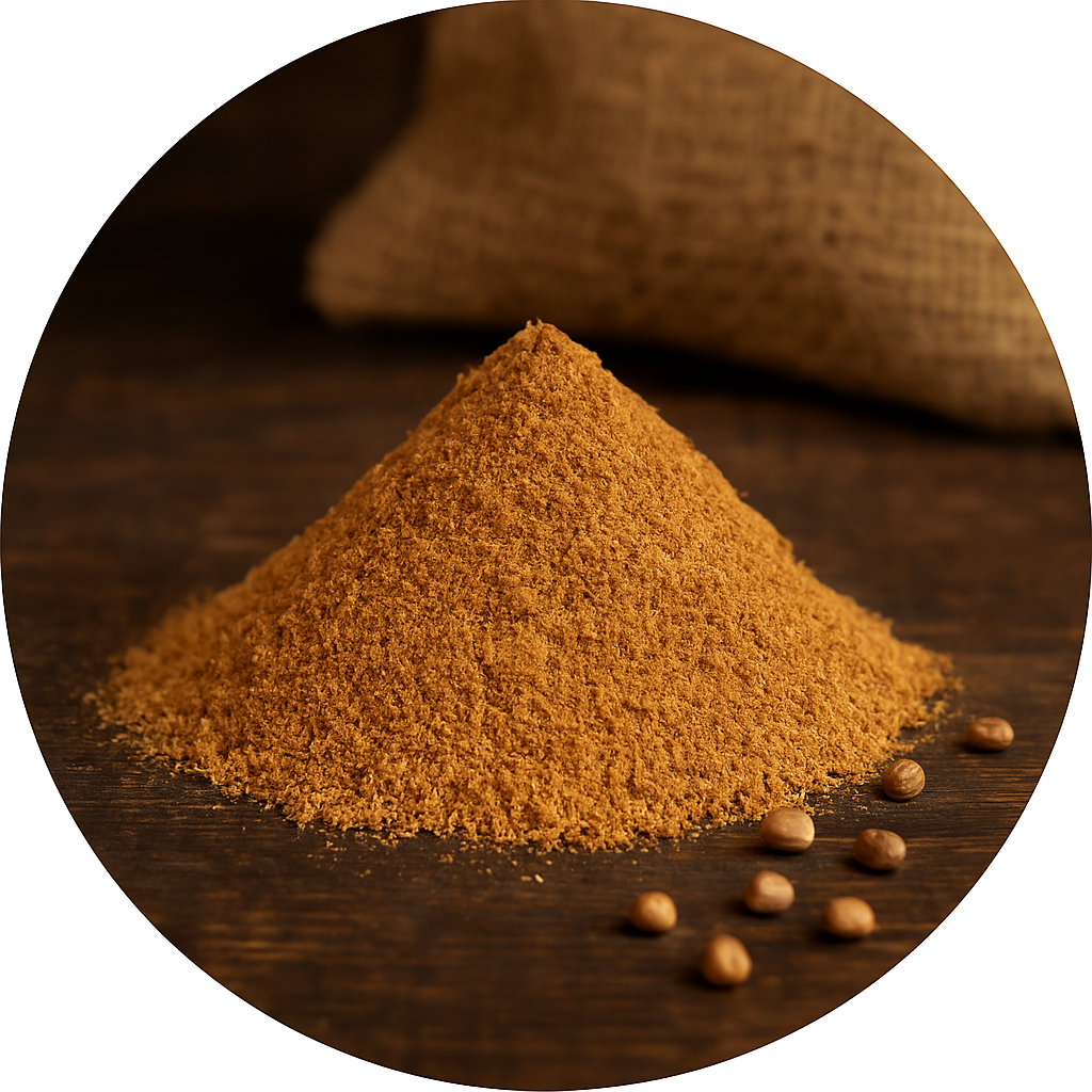 Korianderzaad gemalen