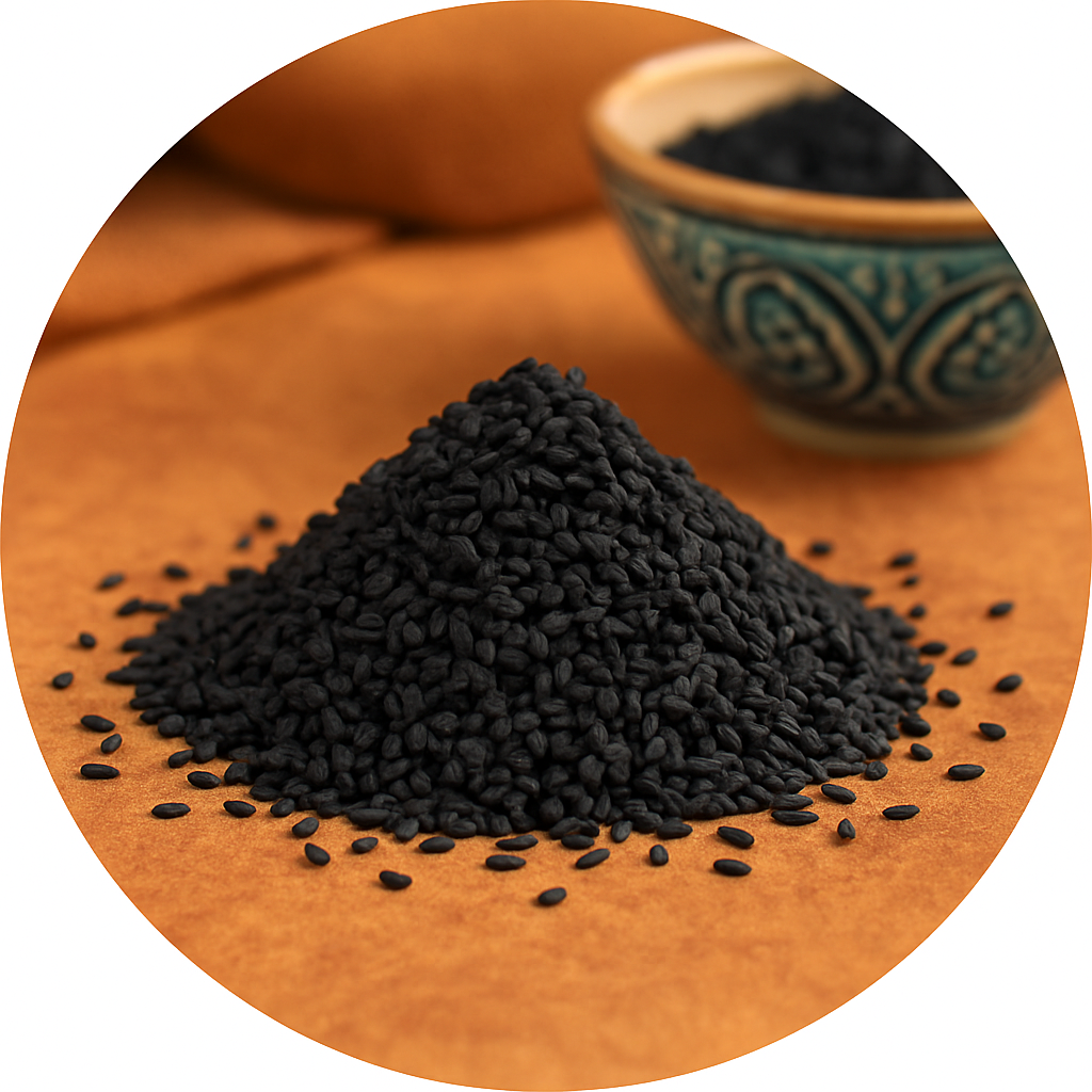 Zwarte Komijn (Nigellazaad) heel