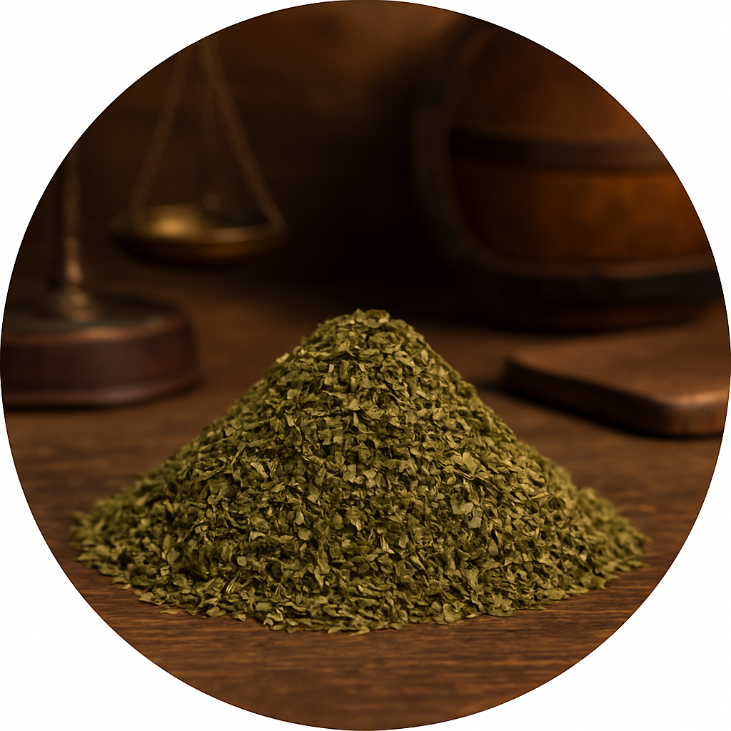 Selderijblad gesneden