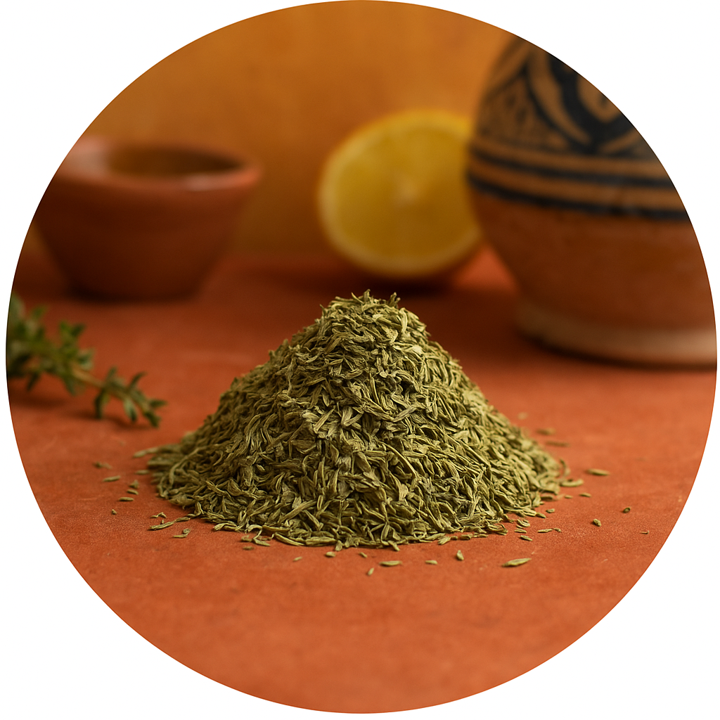 Tijm gesneden Marokko