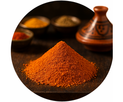 Ras el hanout kruiden met zout