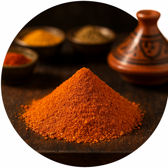 Ras el hanout kruiden met zout