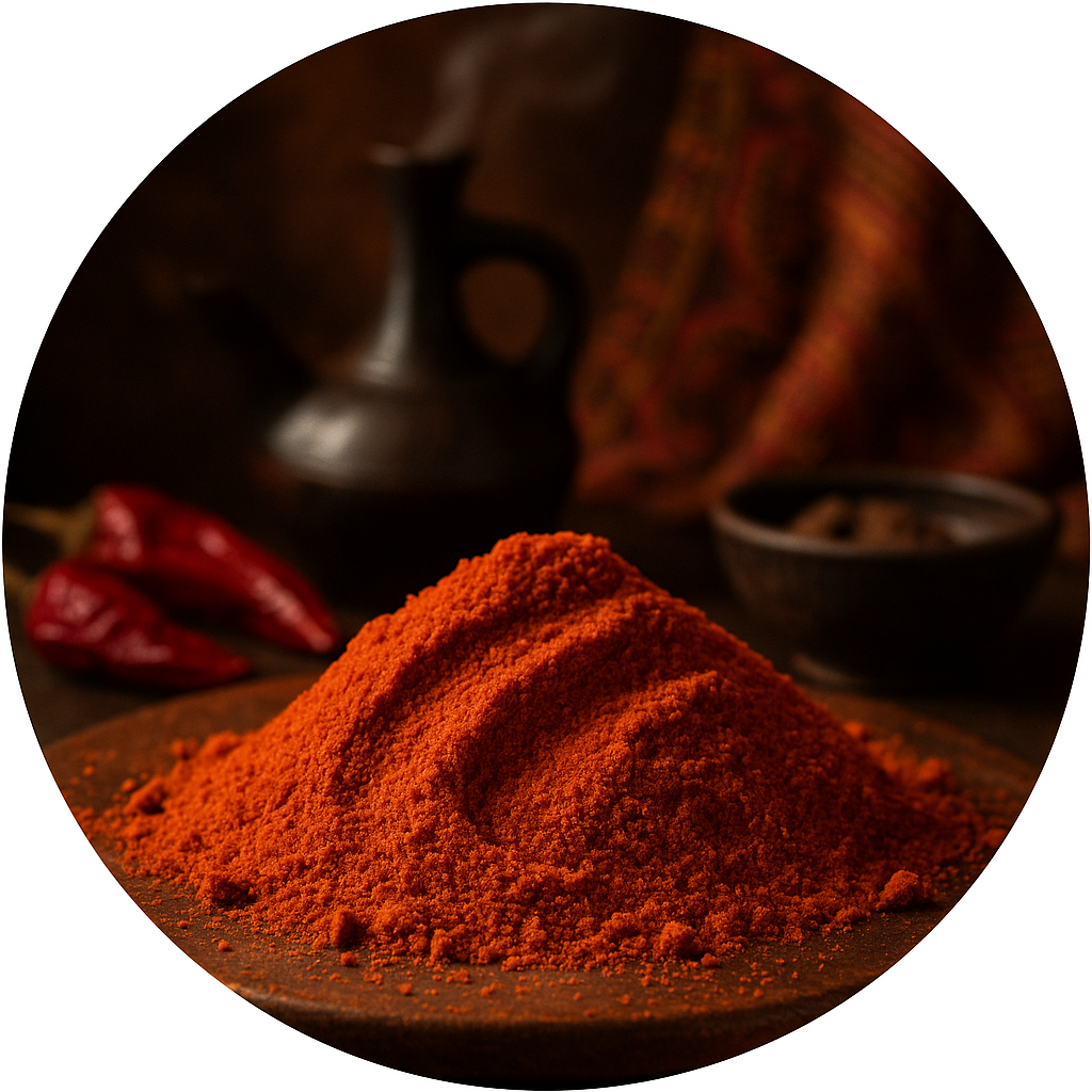 Berbere kruidenmix met zout