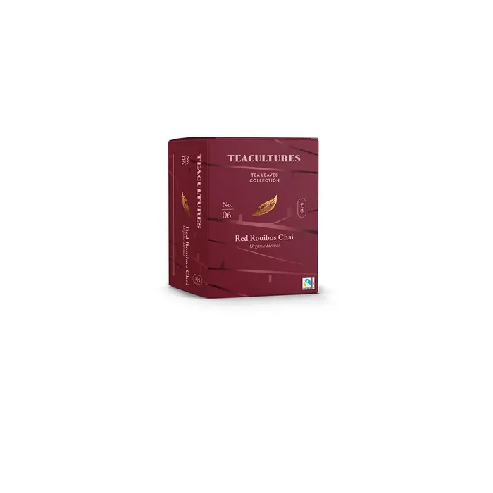 Tea leaves organic Red Rooibos Chai Nr 6 Korte THT
