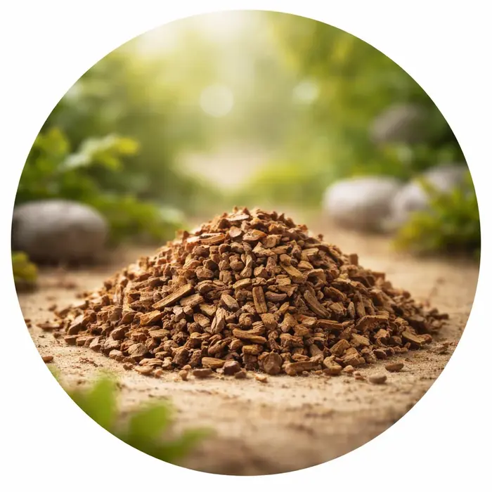 Valeriaanwortel gesneden