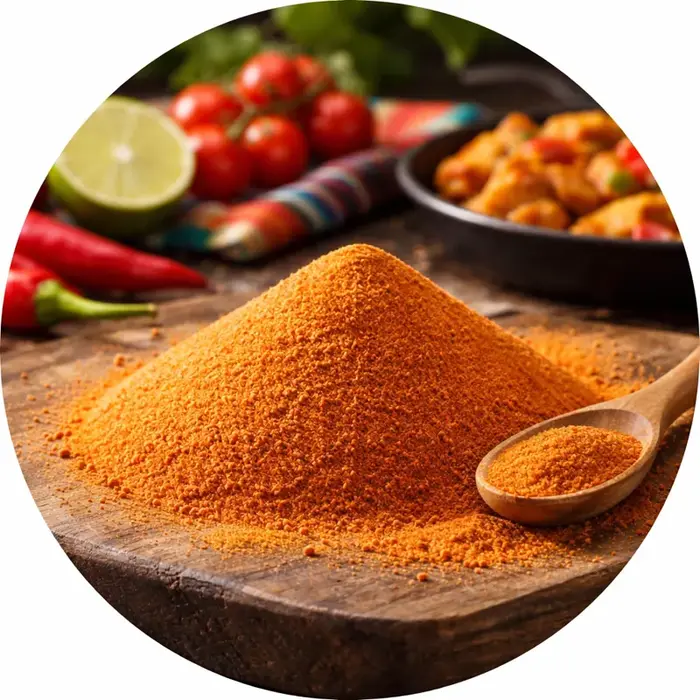 Kipkruiden Mexicaans met zout