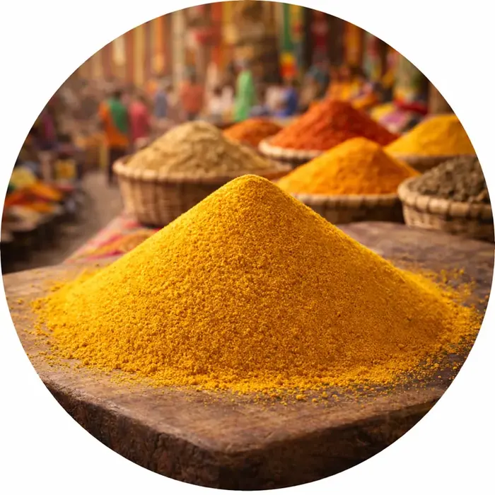 Kerriepoeder Indiaas met zout