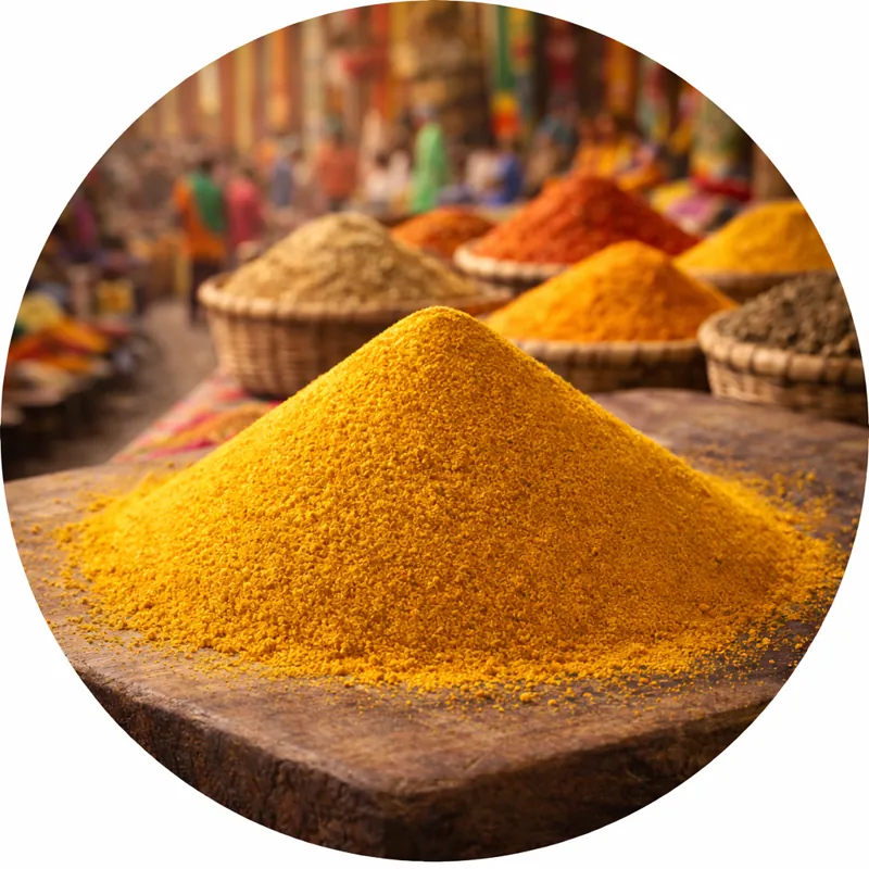 Kerriepoeder Indiaas met zout