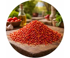 Paprikastukjes rood 1-3 mm