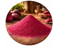 Rode bietpoeder