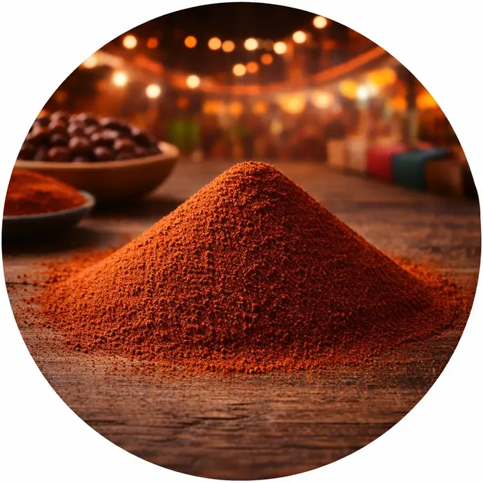 Ancho Chilipeper gemalen