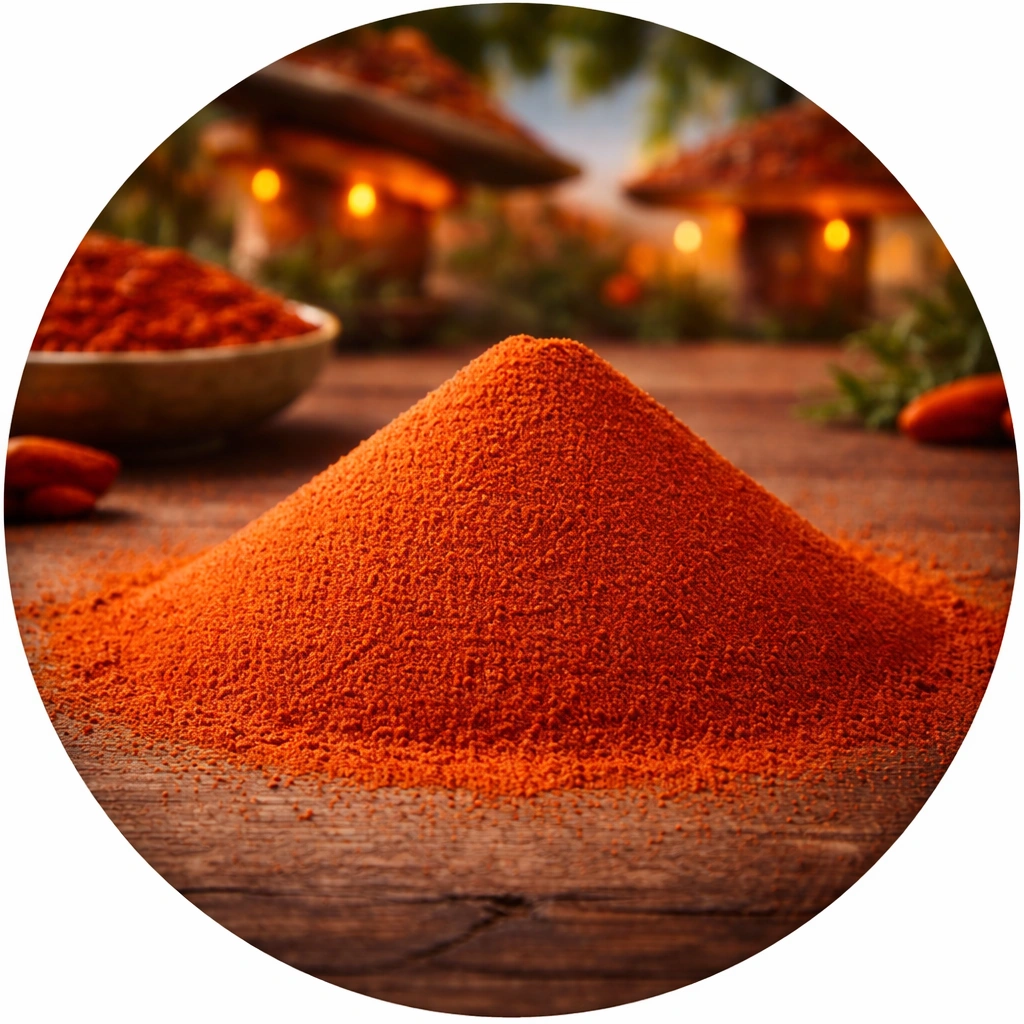 Arbol Chilipeper gemalen