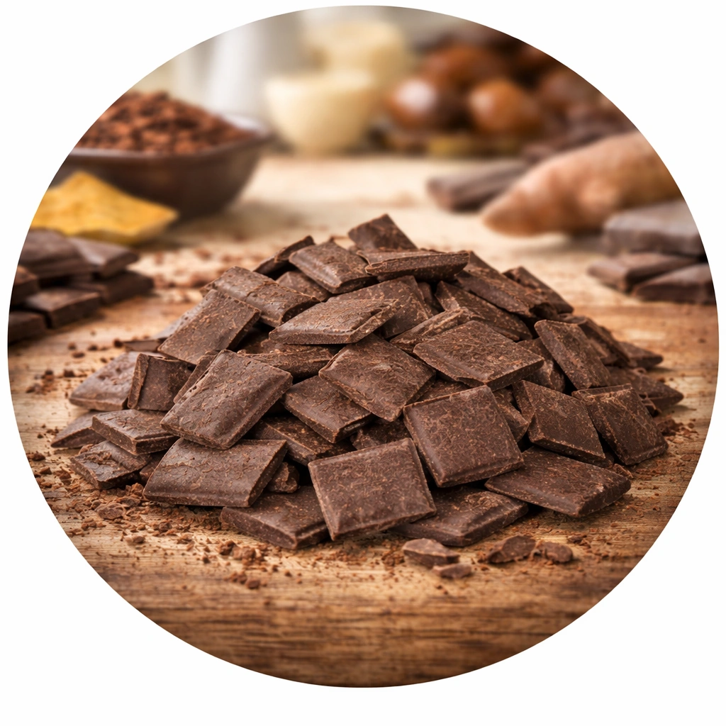 Couverture chocolade puur 10% cacao