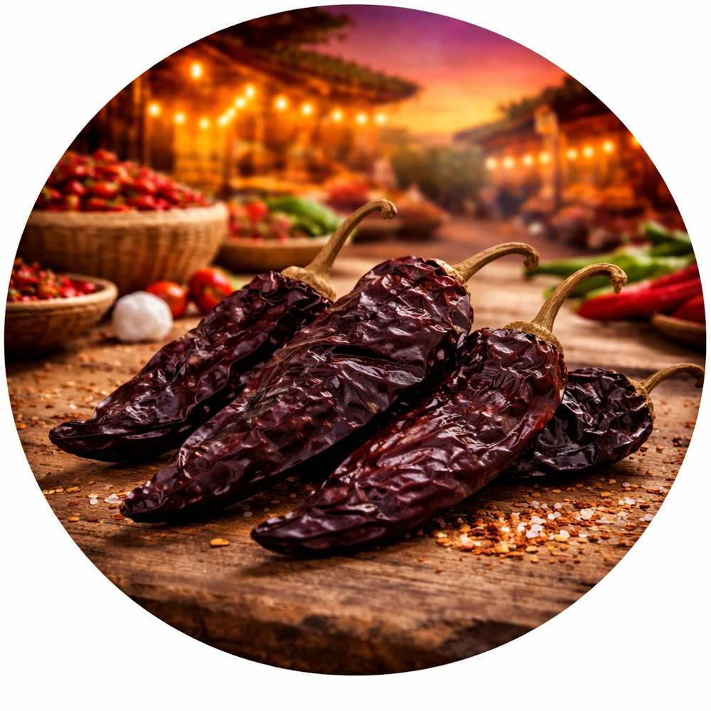 Guajillo chilipeper heel