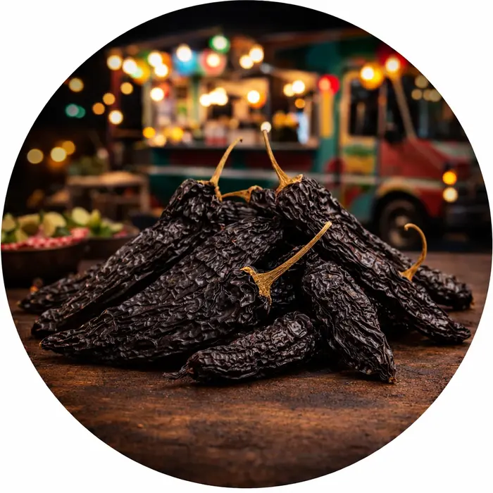 Pasilla Chilipeper heel