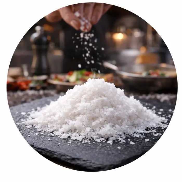 Zeezout vlokken of flakes