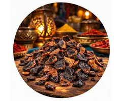 Zwarte Limoen stukjes