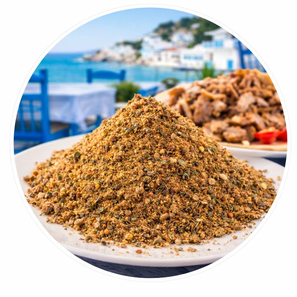 Gyroskruiden zonder toegevoegd zout