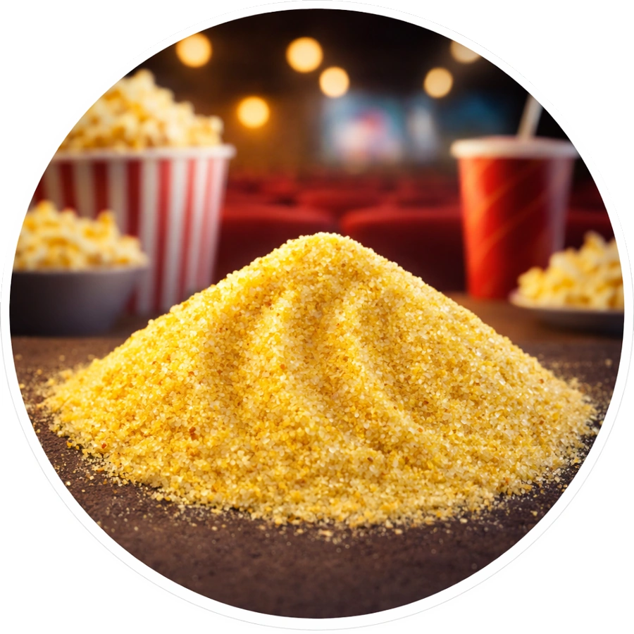 Popcornsuiker 3 strooibussen &aacute; 400 gram