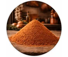 Gehakt kruiden met zout