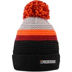 POEDERBAAS POEDERBAAS - CLASSIC COLORFUL BEANIE 2.0 BLACK ORANGE