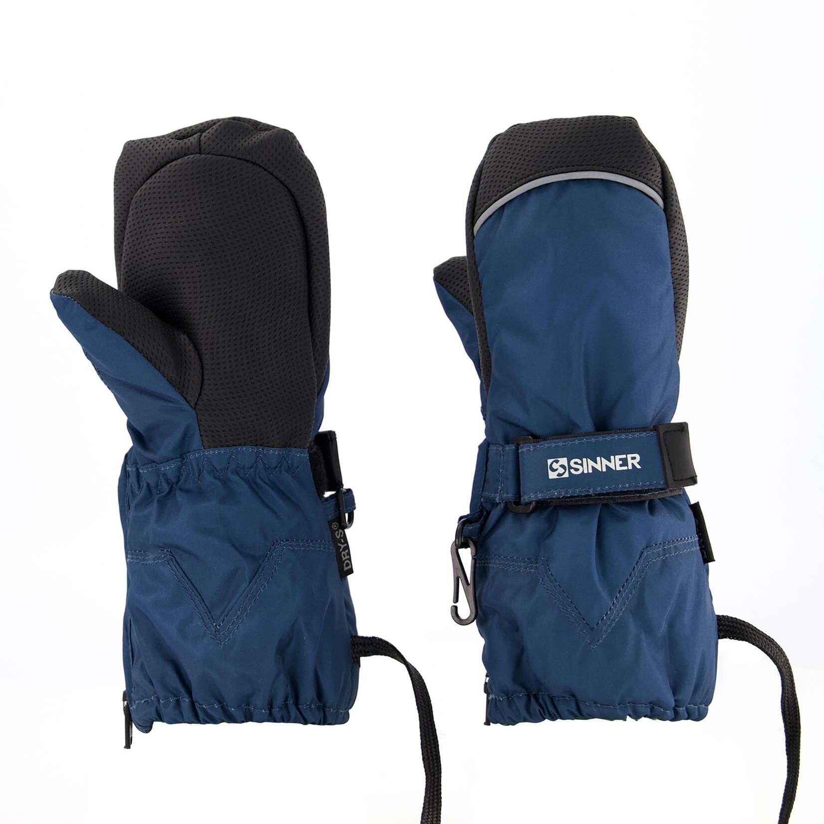SINNER SINNER - TIMBER MITTEN KIDS DONKER BLAUW