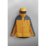 PICTURE PICTURE - BROADER 3L JACKET CAMEL - DARK BLEU
