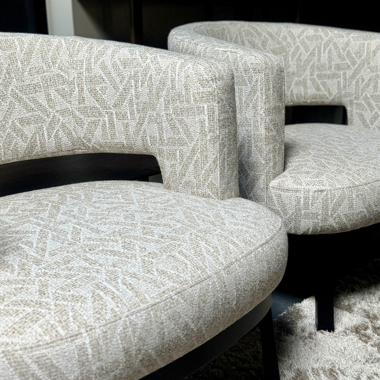 fauteuil rond