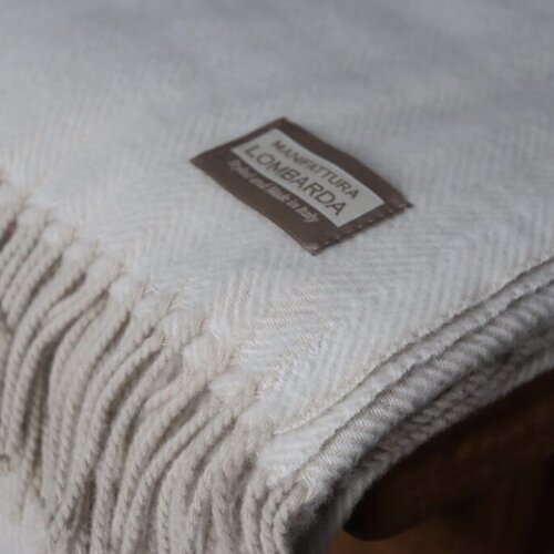 LOMBARDA Lombarda Plaid Beige