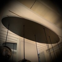 Ovale Plafondplaat 8 lichts