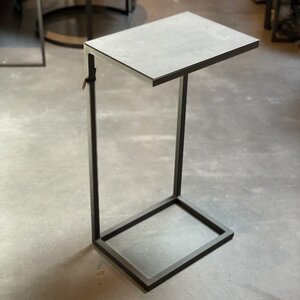 Bijzettafel met Metaal Zwart