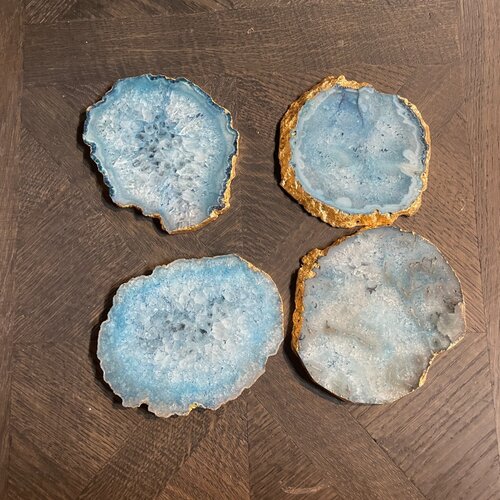 Marmeren Onderzetter Blauw