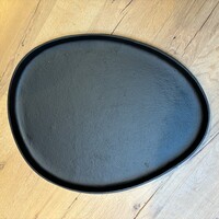 Dienblad zwart L