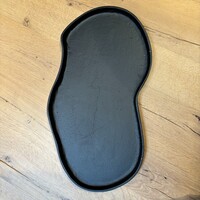 Dienblad organisch zwart S