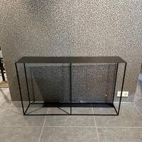 Sidetable zwart 120cm
