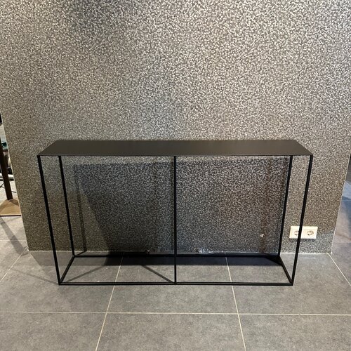 Sidetable zwart 120cm