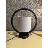 Lampenvoet ring zwart