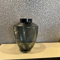Vaas Gerookt Glas L Tulip
