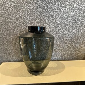 Vaas Gerookt Glas L Tulip