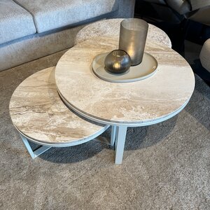 Salontafel Kiki Licht beige (div. kleuren onderstellen)